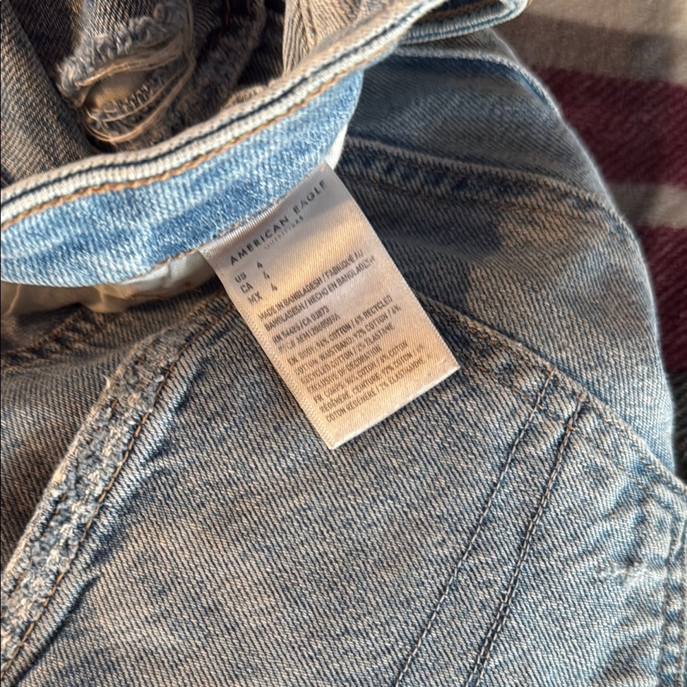 American Eagle Outfitters Light Blue Jean Shorts